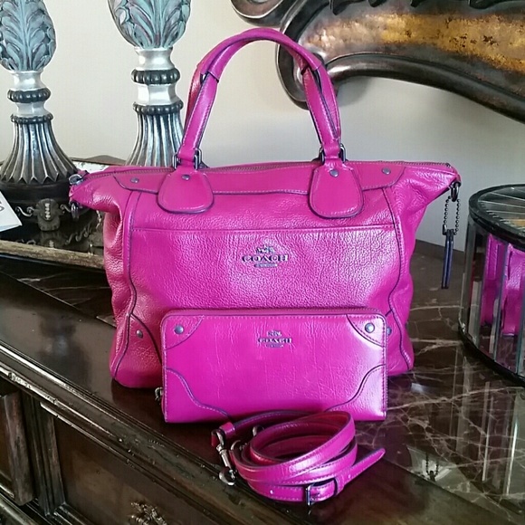 Coach Handbags - Coach Mickie satchel and wallet
